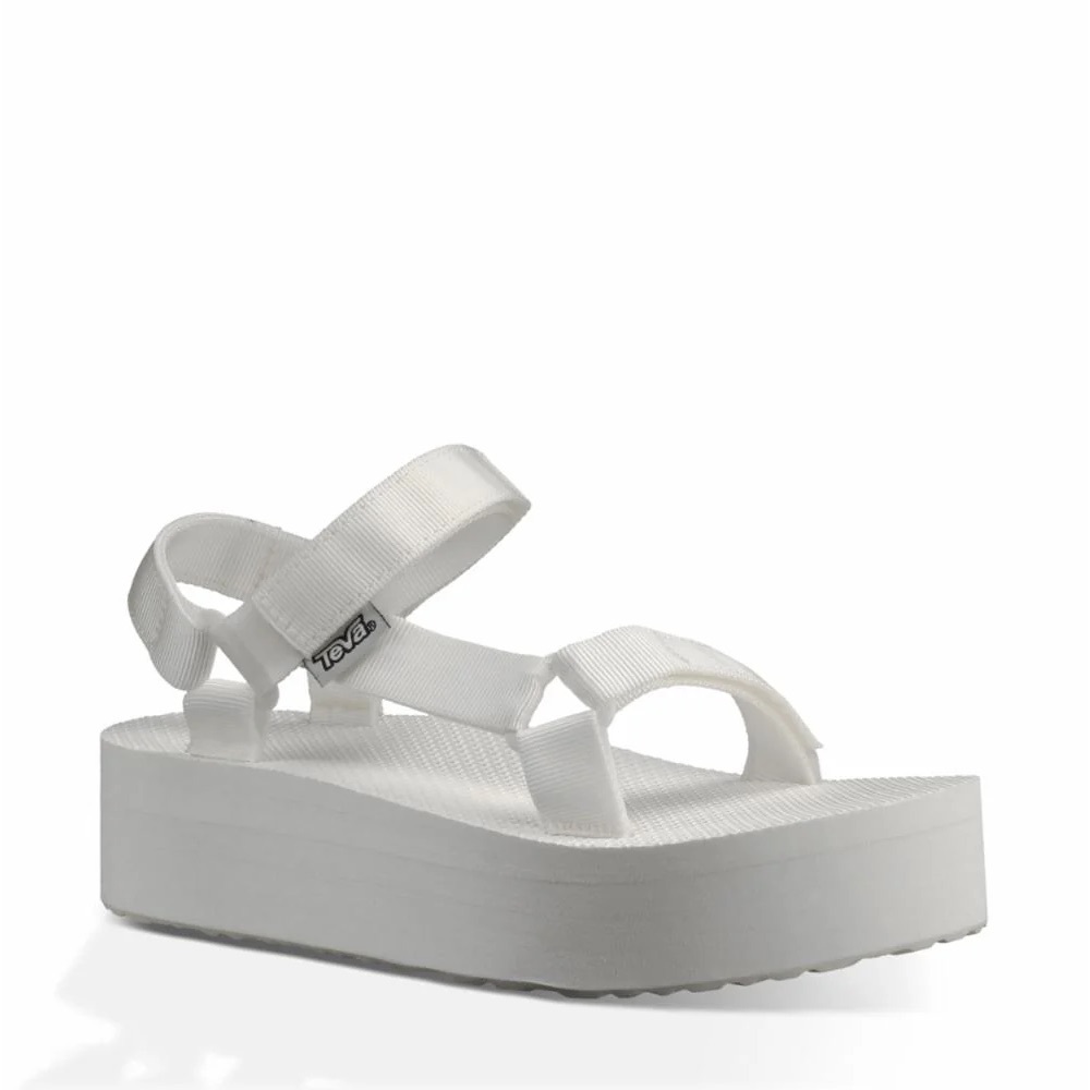 WHITE SIZE 7 PLATFORM TEVAS